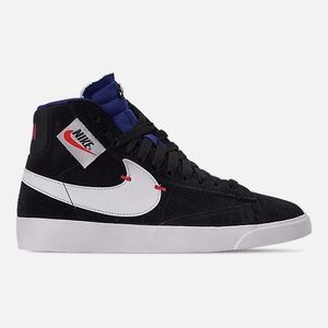 Women’s Nike Blazer Mid Rebel Black/Blue Shoes
